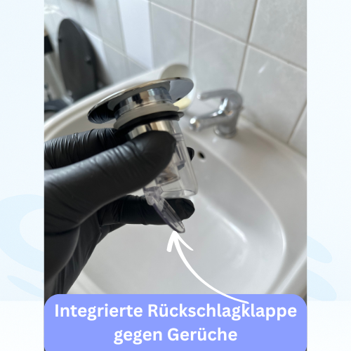 FlowFixPlus – Der 3 in 1 Ablaufstopfen für jedes Waschbecken