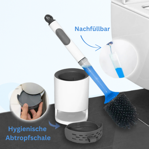 JetBrush ™ Klobürste – Die neue Art, dein Bad sauber zu halten
